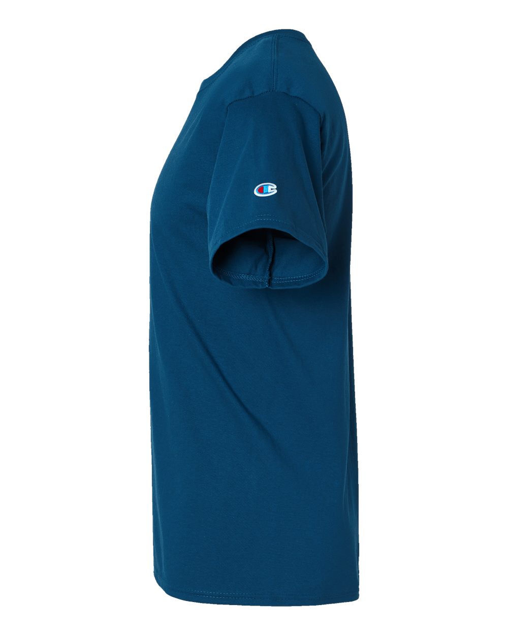 Left View of Late Night Blue T-Shirt - T425