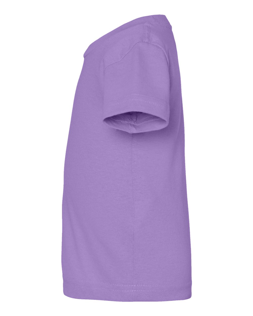 Left View of Lavender Infant Cotton Jersey Tee - 3401