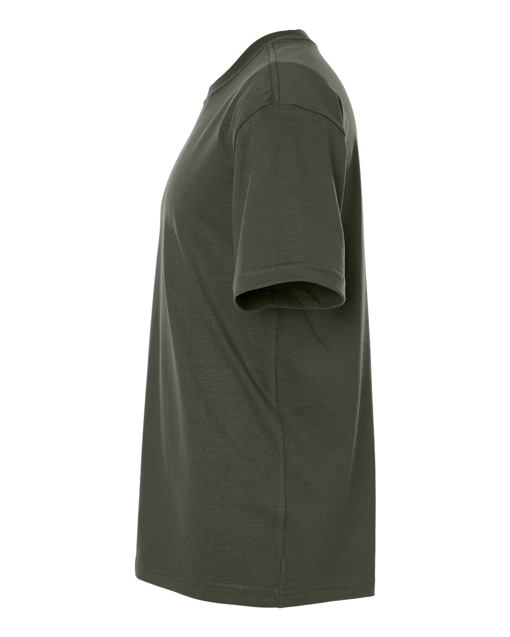 Left View of Lieutenant Super Heavyweight Tee - 9001