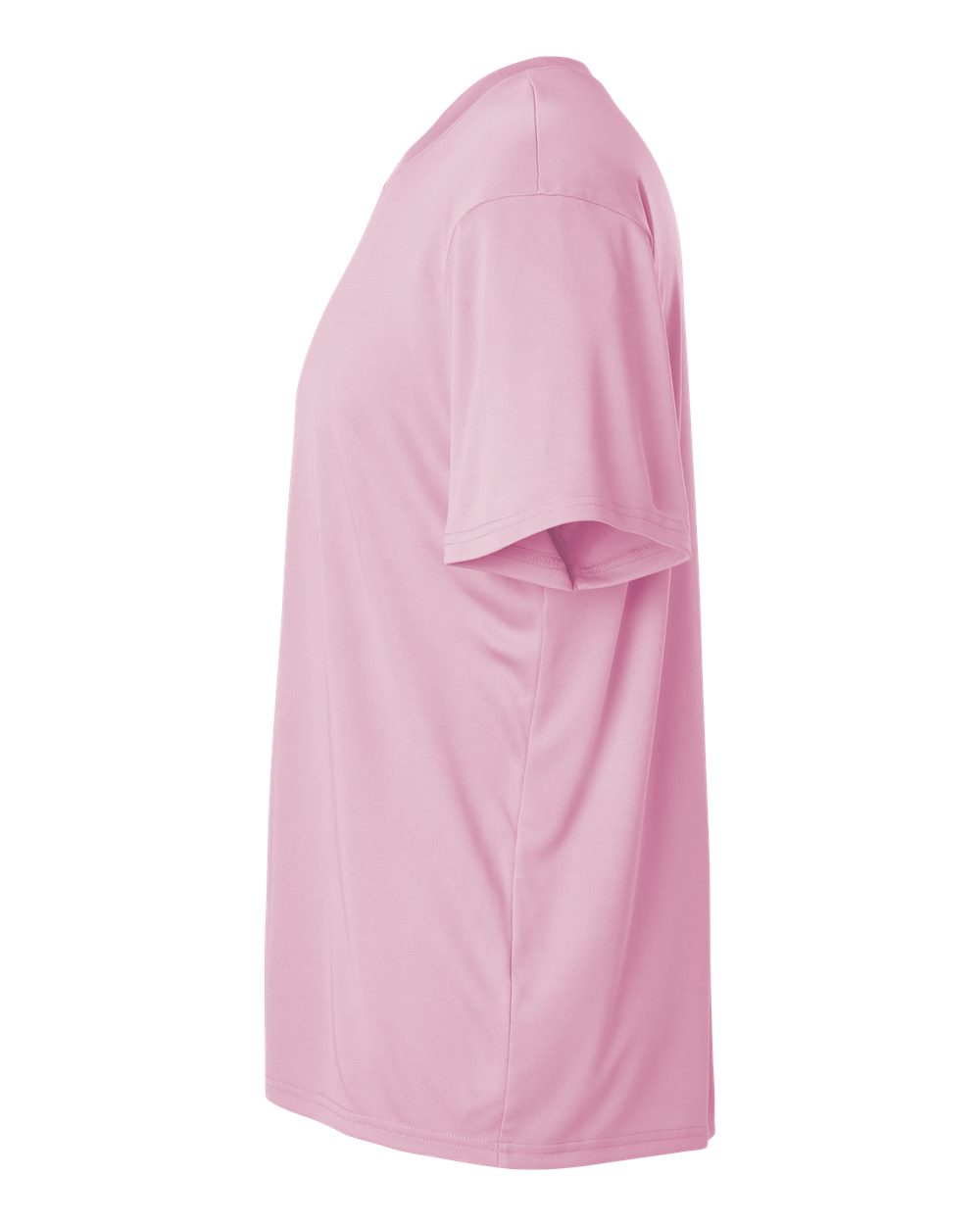 Left View of Light Pink Pro-Lock Performance T-Shirt - 48000
