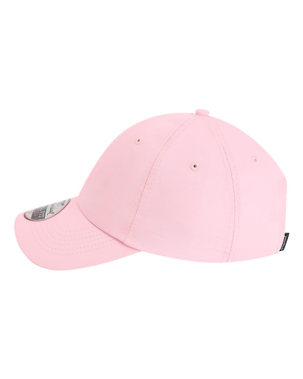 Left View of Light Pink The Original Small Fit Women's Performance Cap - L210P