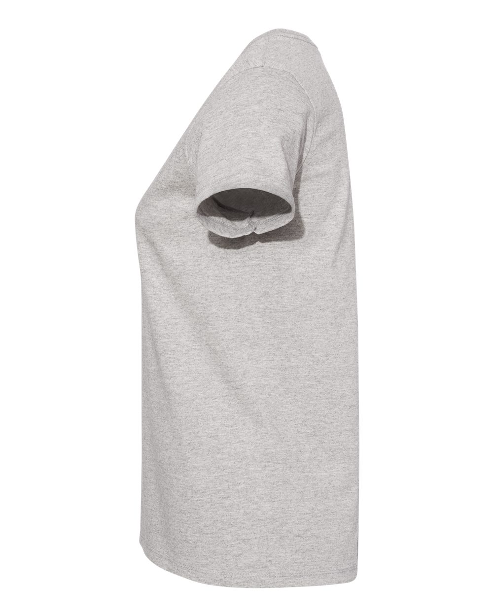 Left View of Light Steel Essential-T Women’s T-Shirt - 5680