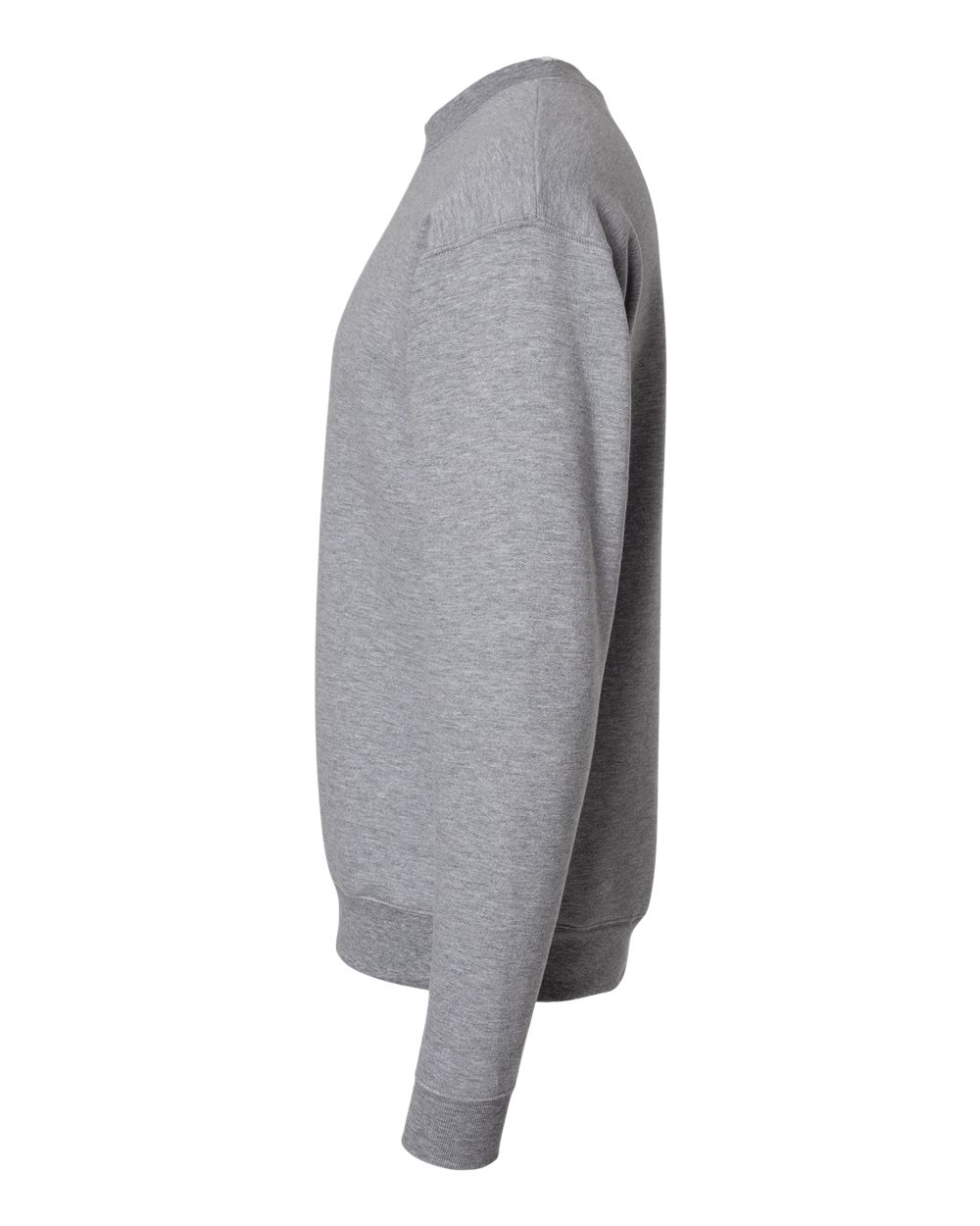 Left View of Light Steel Perfect Sweats Crewneck Sweatshirt - RS160