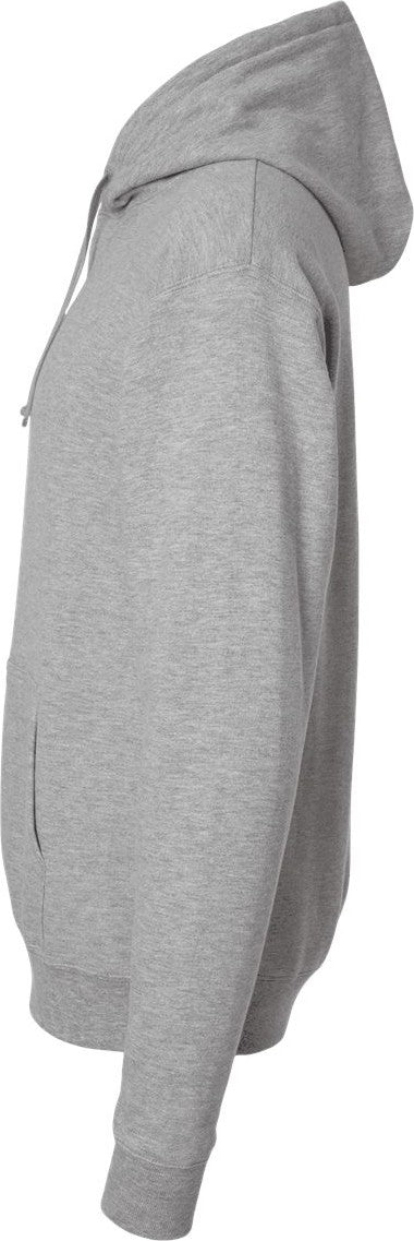 Left View of Light Steel Perfect Sweats Hooded Sweatshirt - RS170