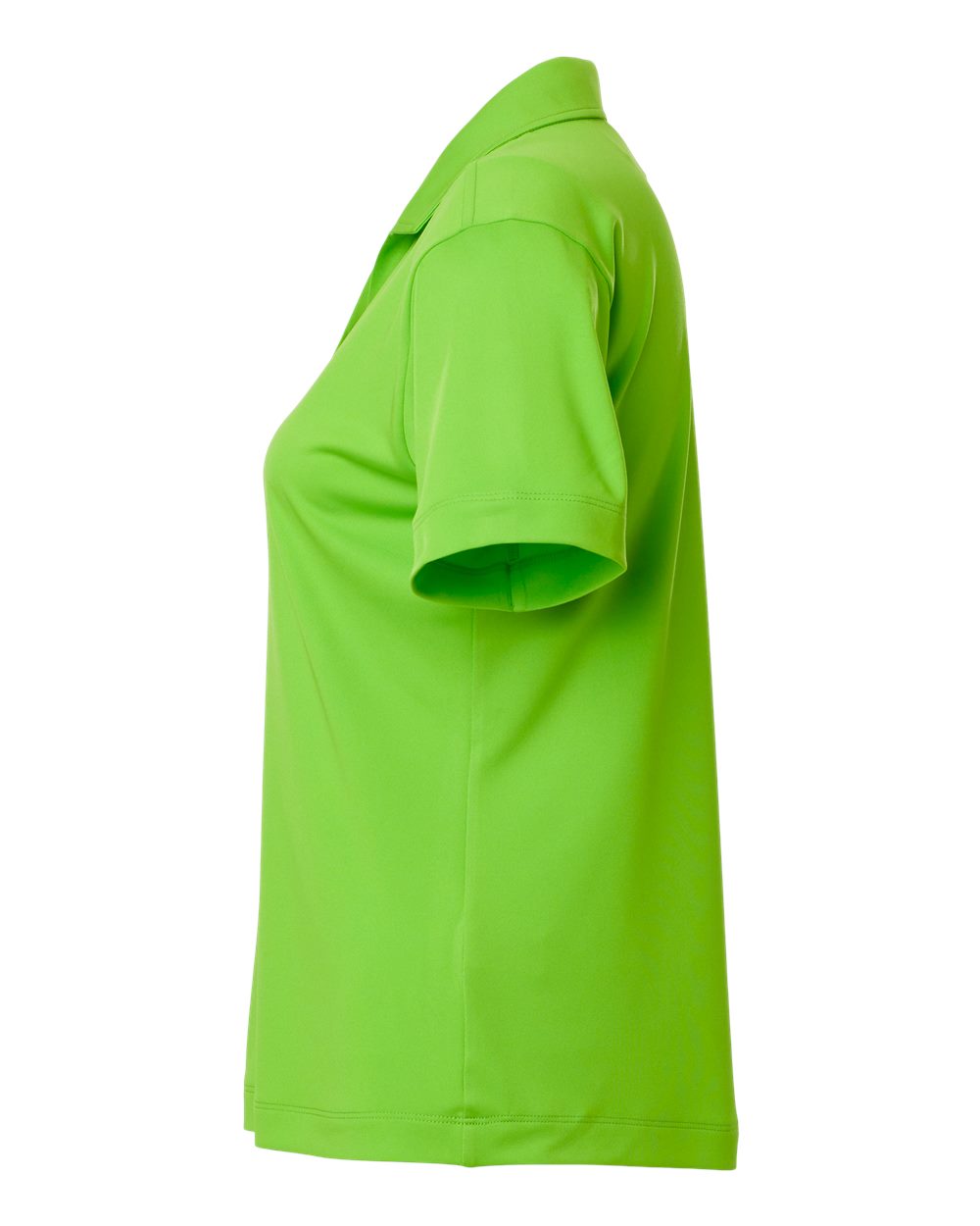 Left View of Lime Pro-Lock Women's Performance Polo - 41800L