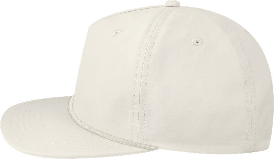 Left View of Linen The Chill Cap - CHILL