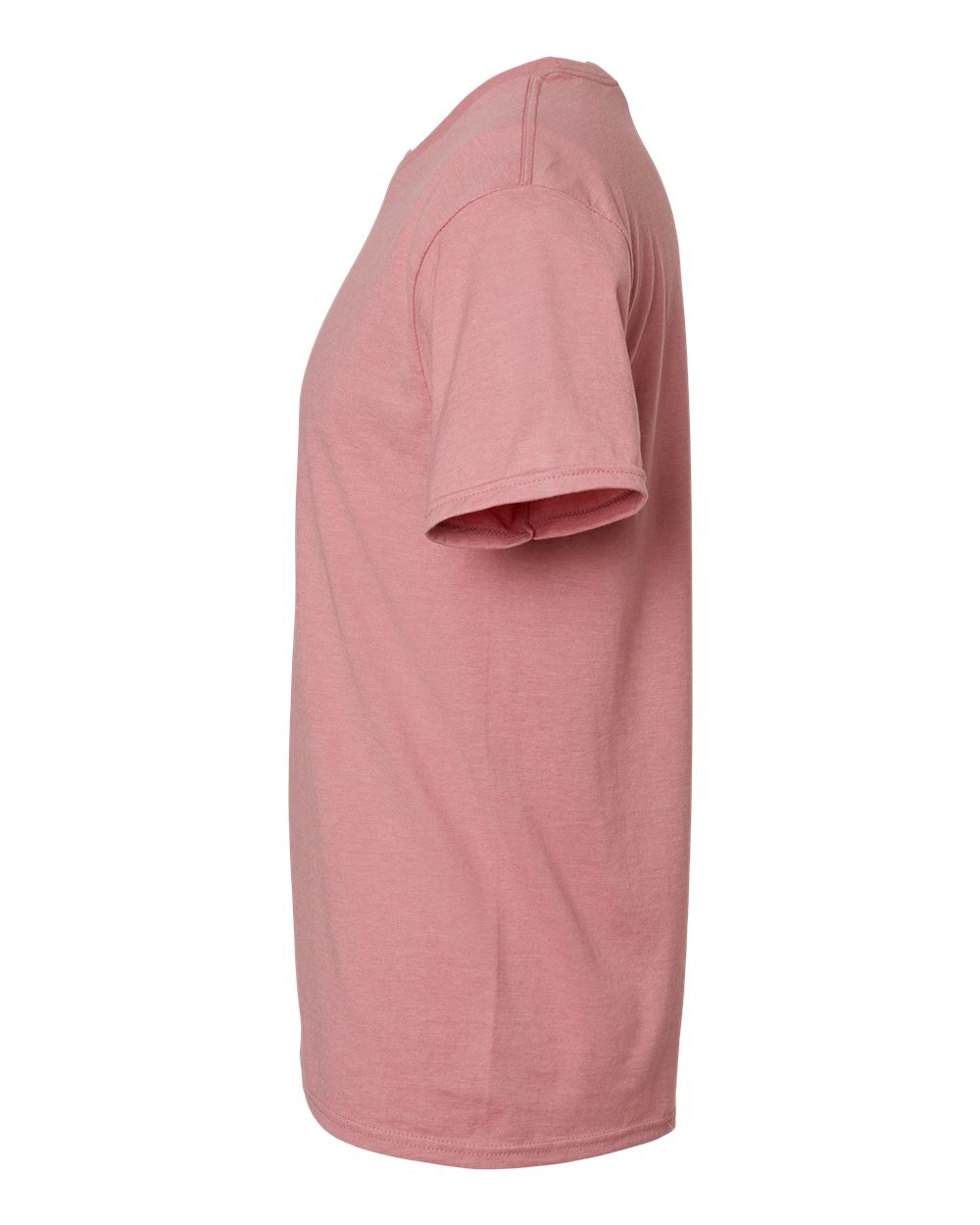Left View of Mauve Heather Perfect-T T-Shirt - 4980