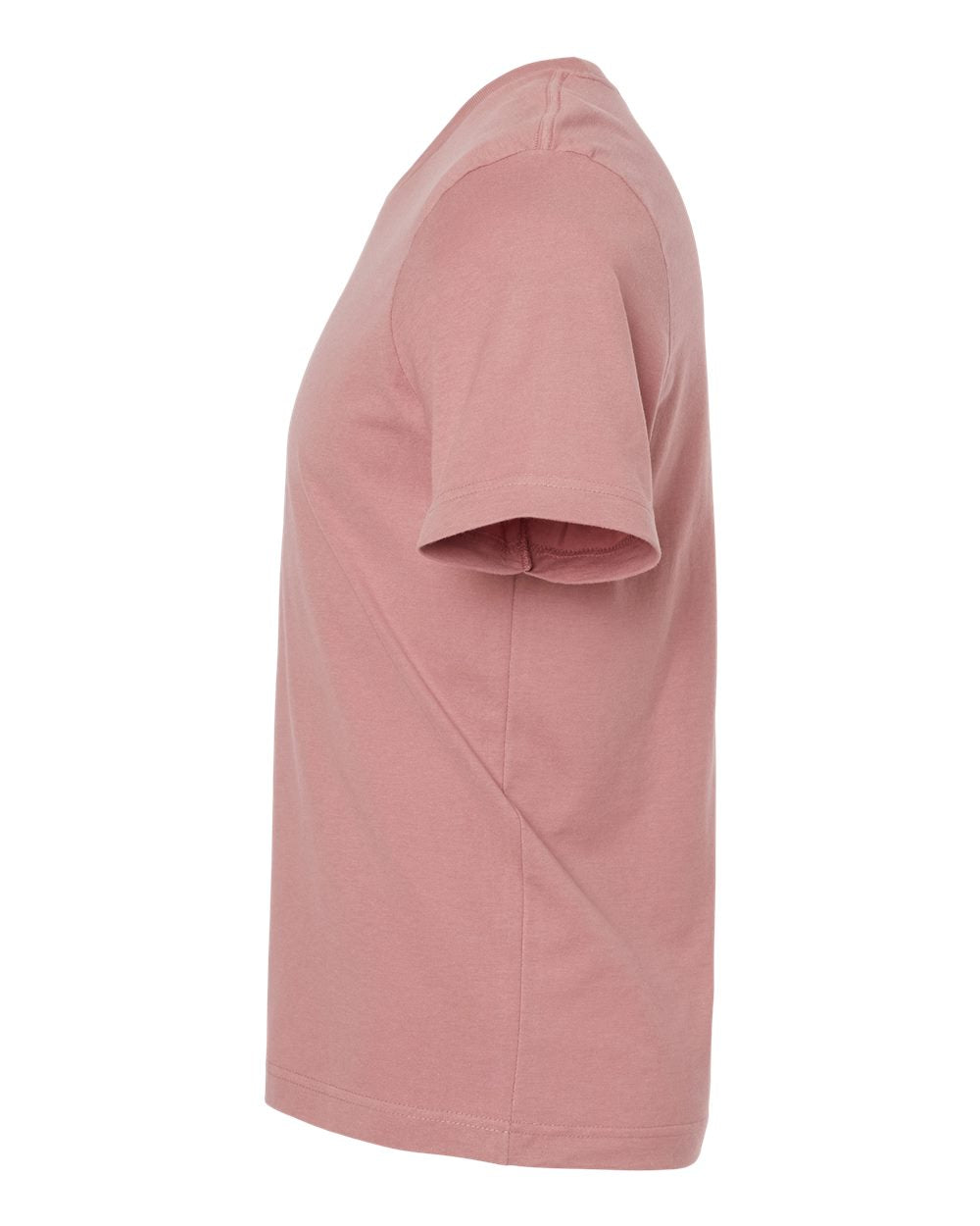 Left View of Mauve Premium Cotton T-Shirt - 502