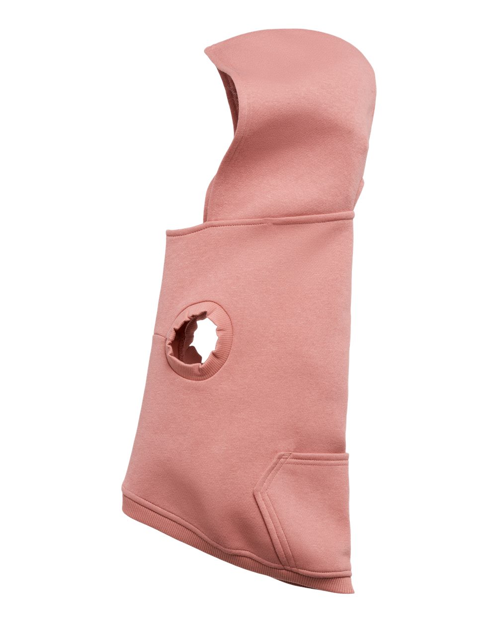 Left View of Mauvelous Doggie 3-End Fleece Hoodie - 3926