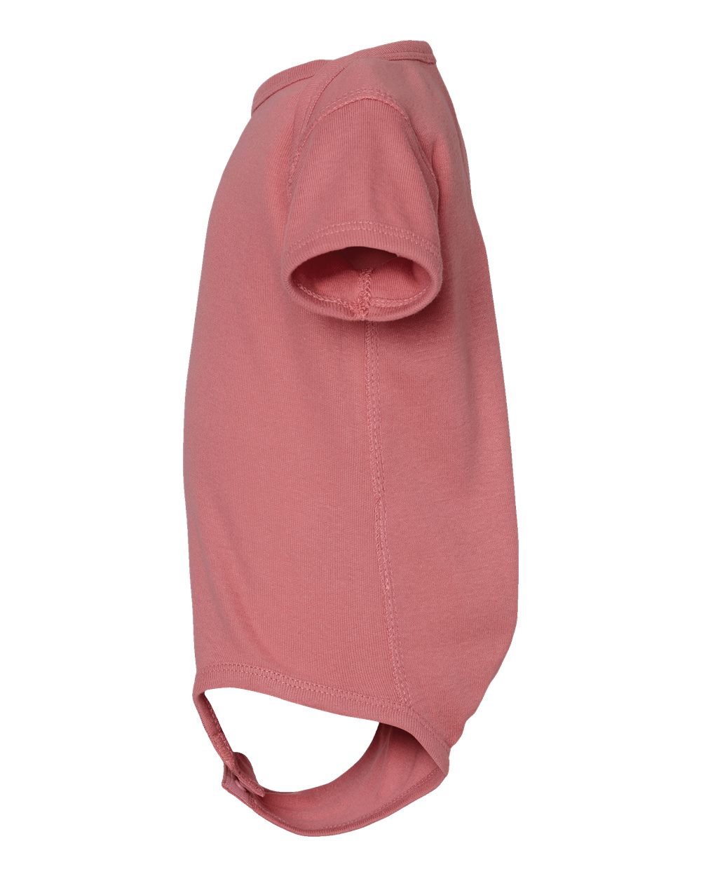 Left View of Mauvelous Infant Baby Rib Bodysuit - 4400