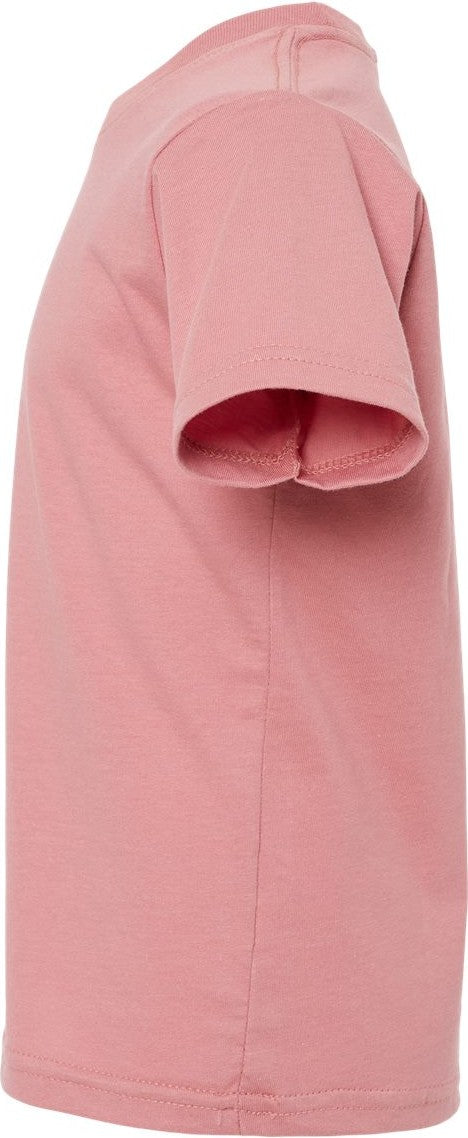 Left View of Mauvelous Toddler Fine Jersey Tee - 3321