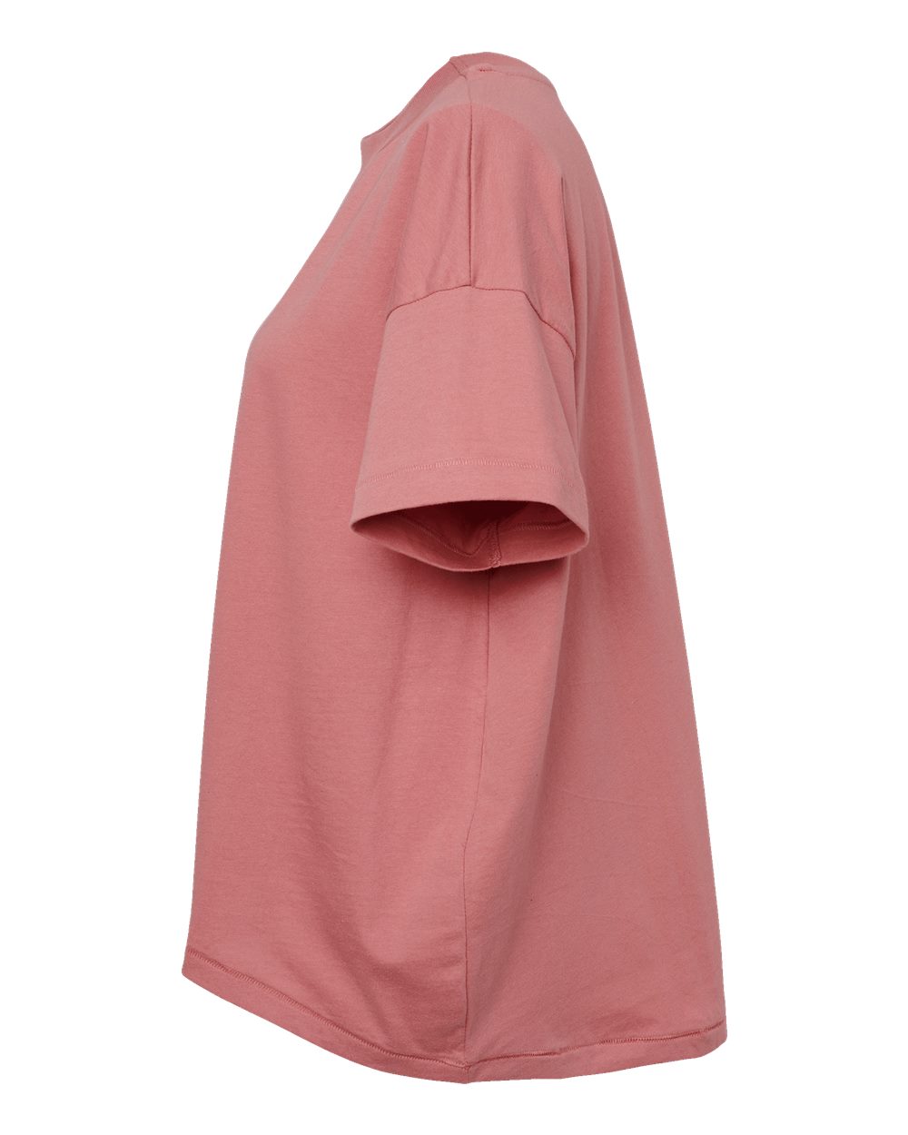 Left View of Mauvelous Women's Hi-Lo Tee - 3519