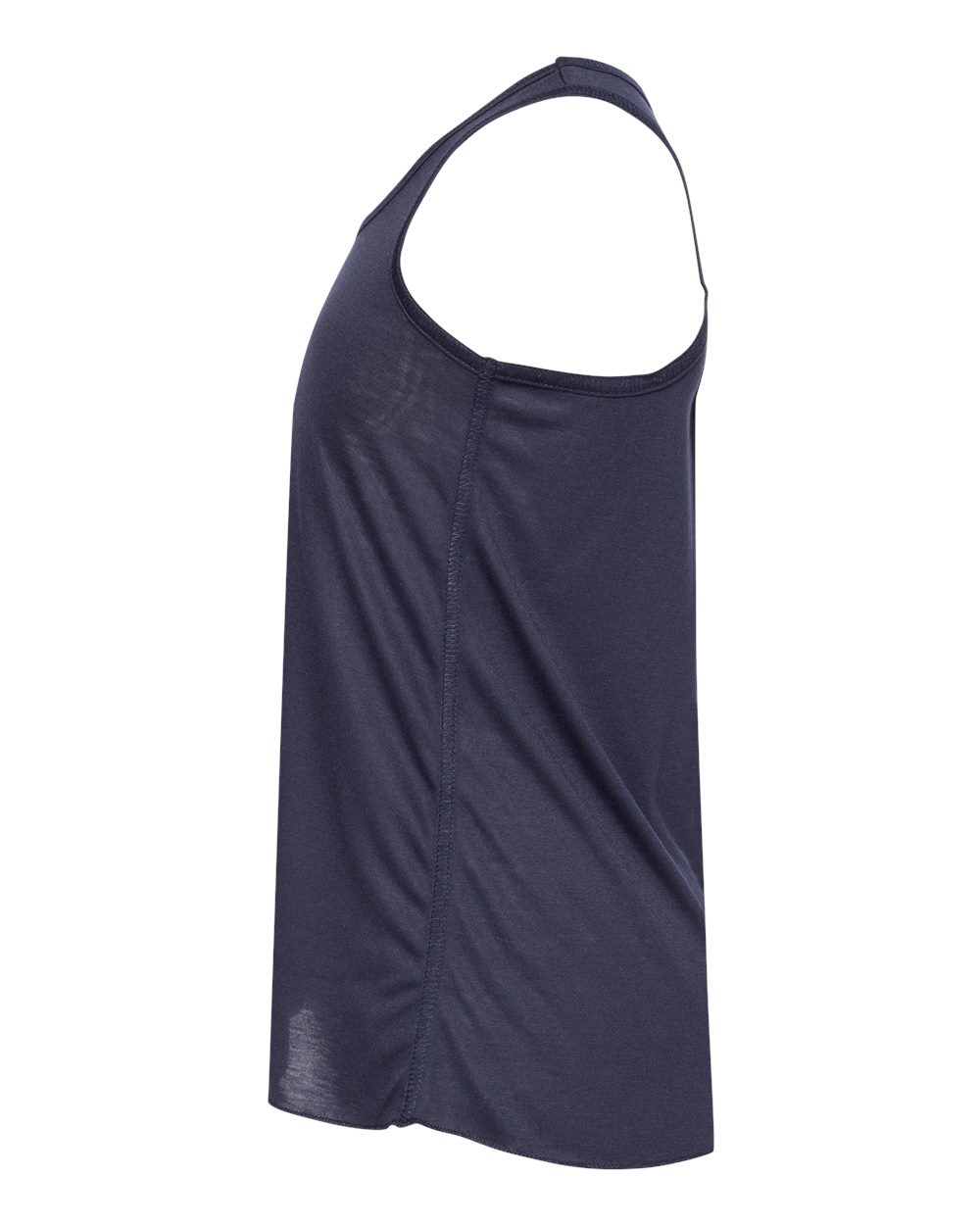 Left View of Midnight Youth Flowy Racerback Tank - 8800Y