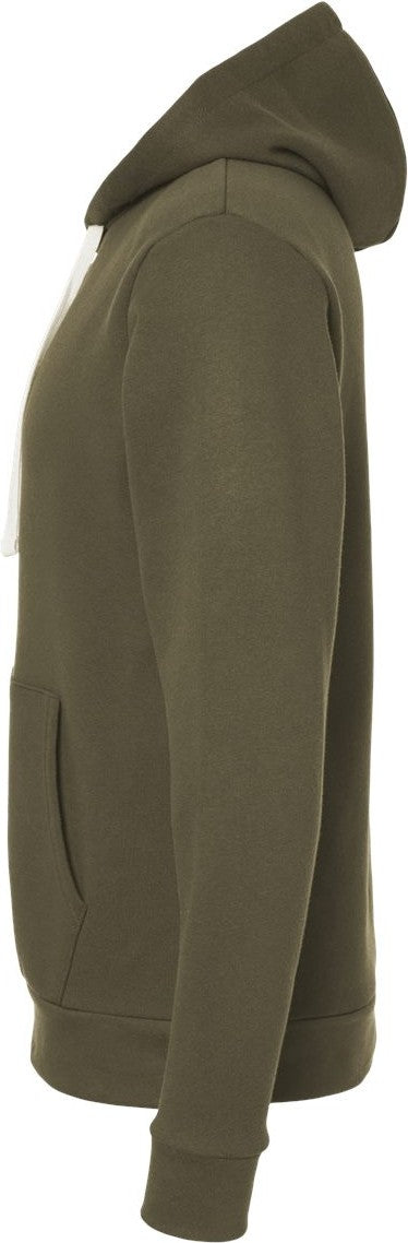 Left View of Military Green Santa Barbara Hoodie - 9303