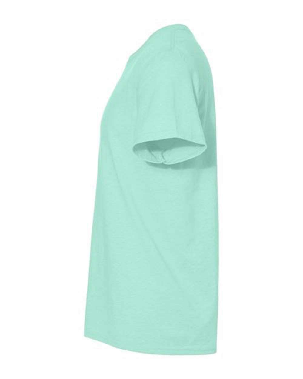 Left View of Mint To Be Premium Blend Ring-Spun T-Shirt - 560MR