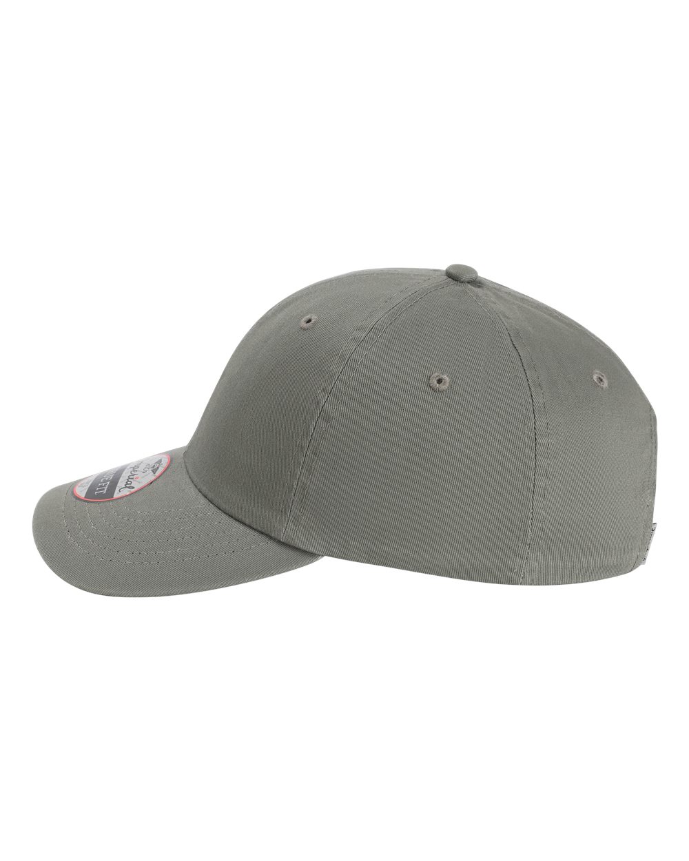 Left View of Moss Green The Original Buckle Dad Hat - X210B