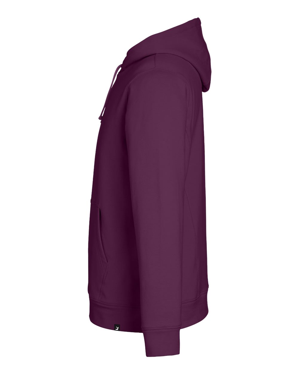 Rear View of Mulberry Atlas Hooded Sweatshirt - MDP1652