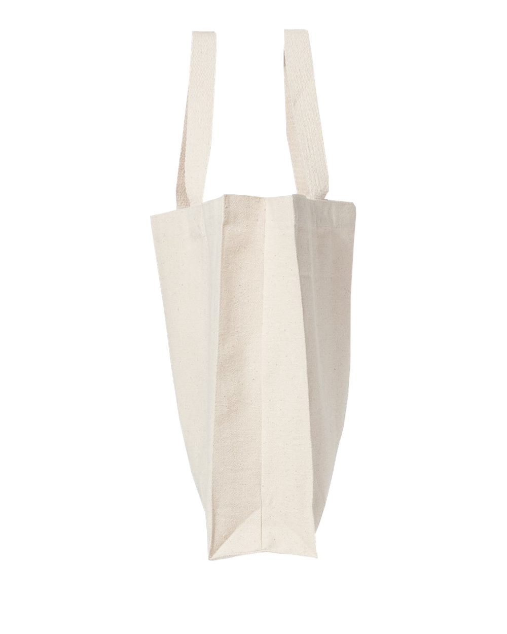 Left View of Natural Katelyn Tote - 8501