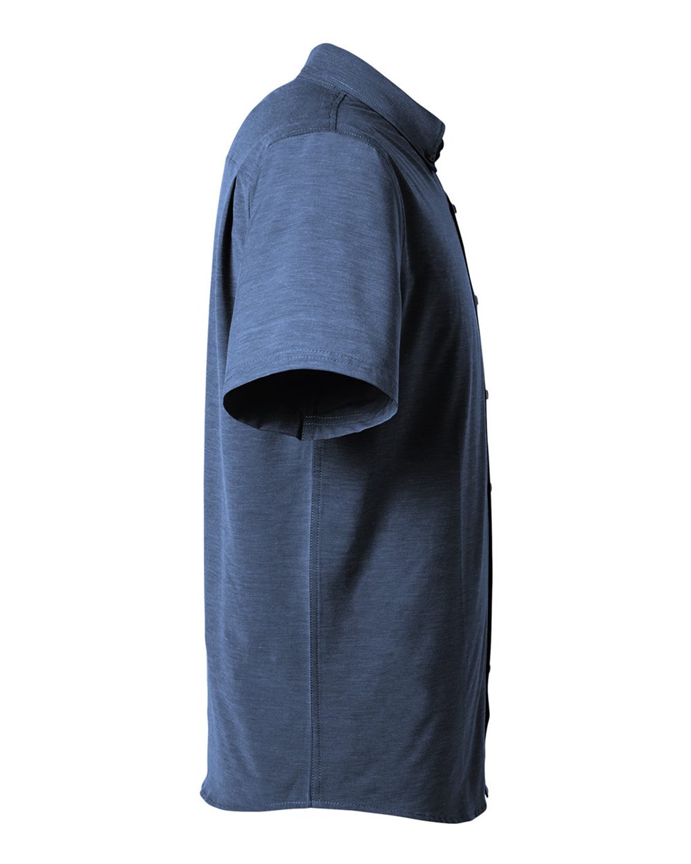 Left View of Naval Academy Kona Solid Shirt - H150154