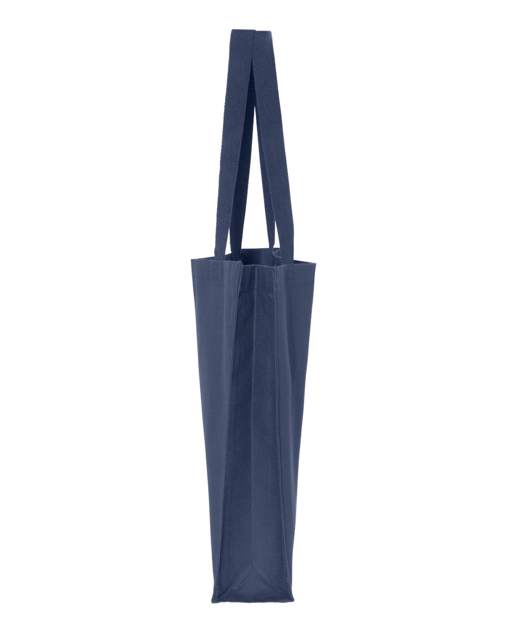 Left View of Navy 14L Shopping Bag - Q125300