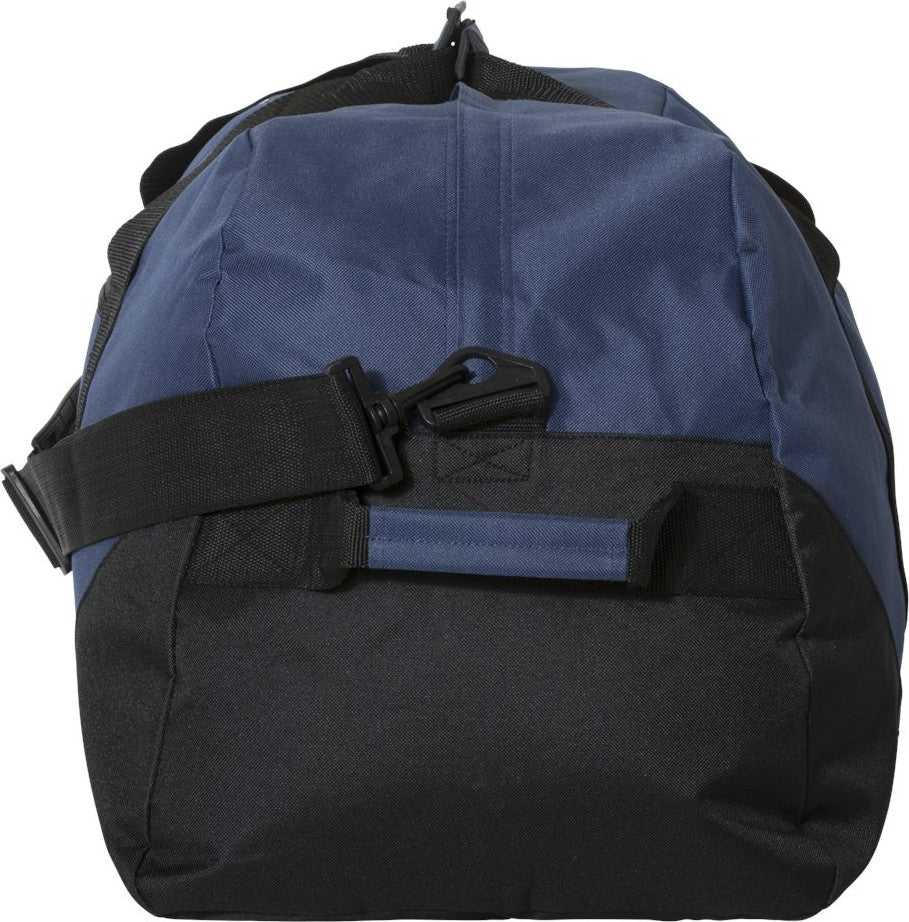 Left View of Navy 30" Duffel Bag - 2252