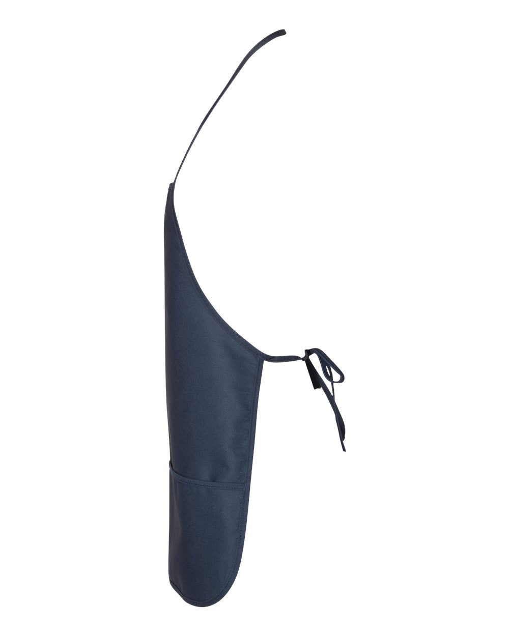 Left View of Navy Apron - 5503