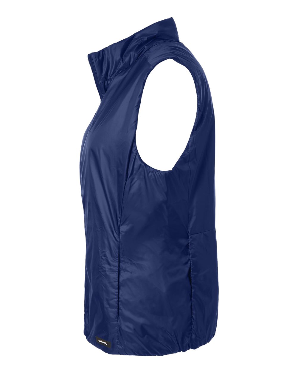 Left View of Navy Blue Women's Phantom Insulated Vest - W60004