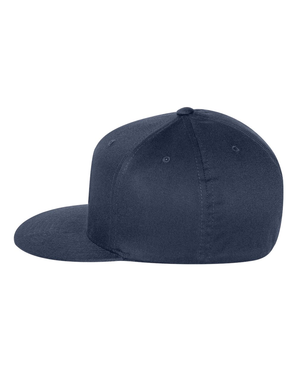 Left View of Navy Pro-Baseball On Field Cap - 6297F