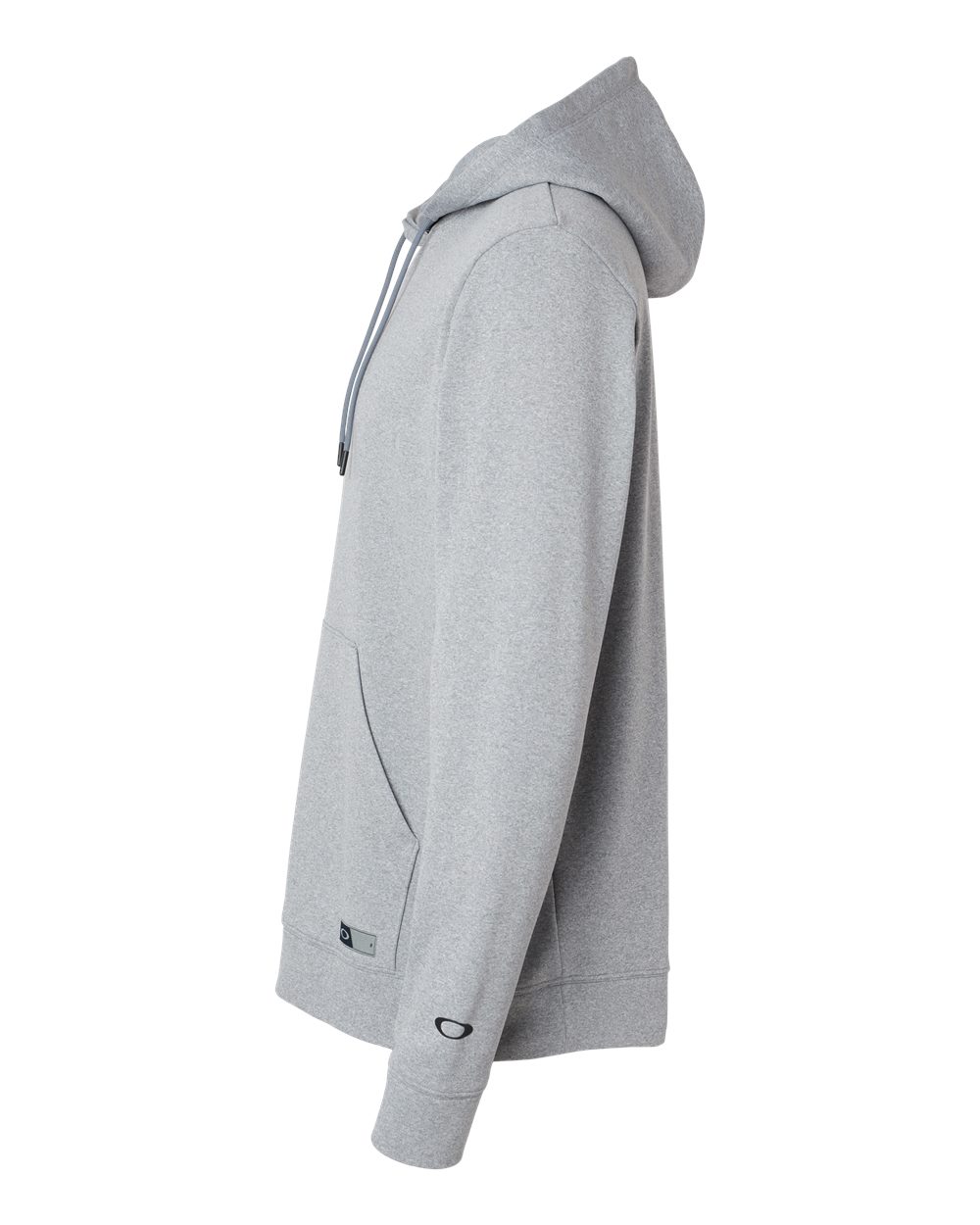 Left View of New Granite Heather Team Issue Hydrolix Hooded Sweatshirt - FOA402994