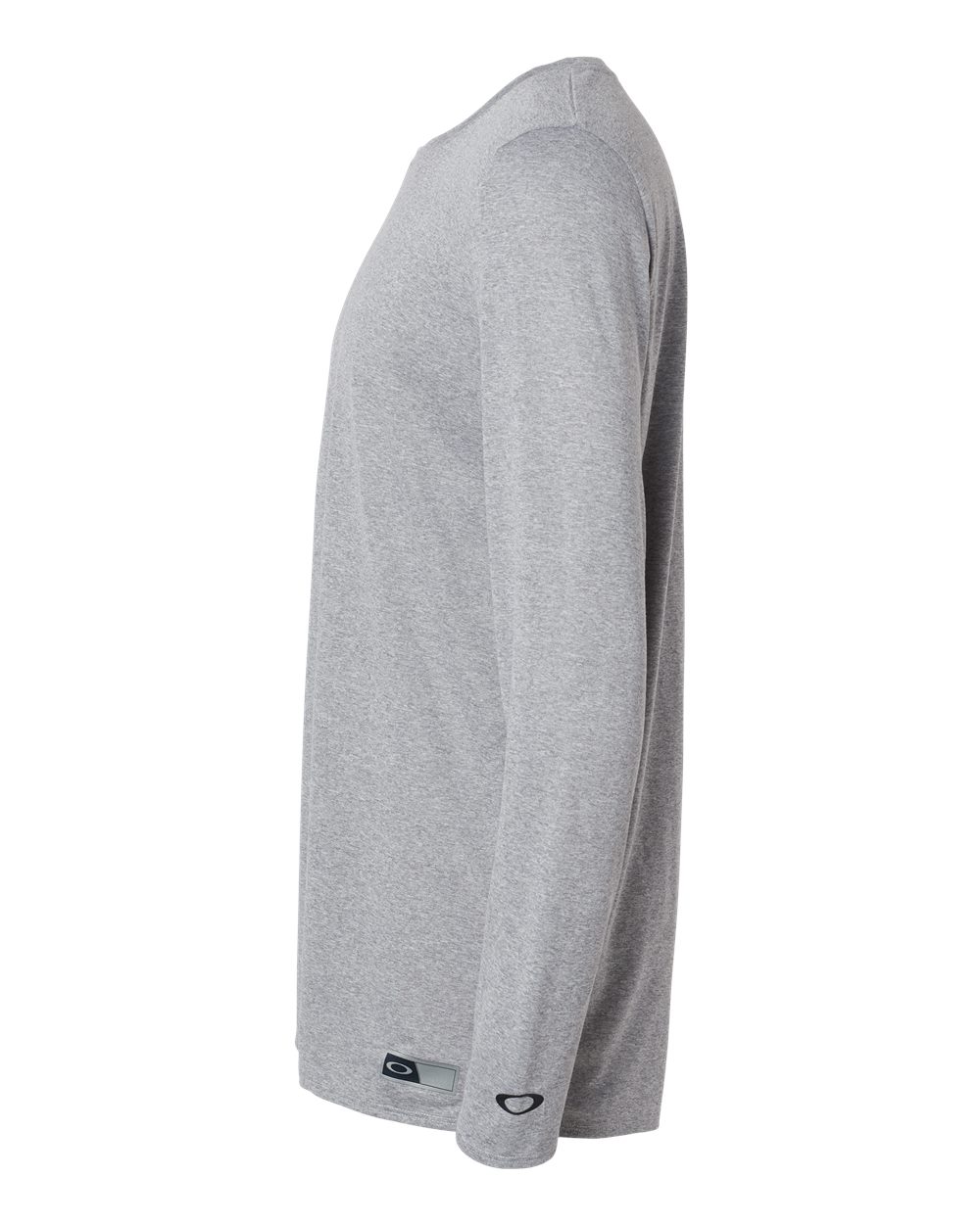 Left View of New Granite Heather Team Issue Hydrolix Long Sleeve T-Shirt - FOA402992