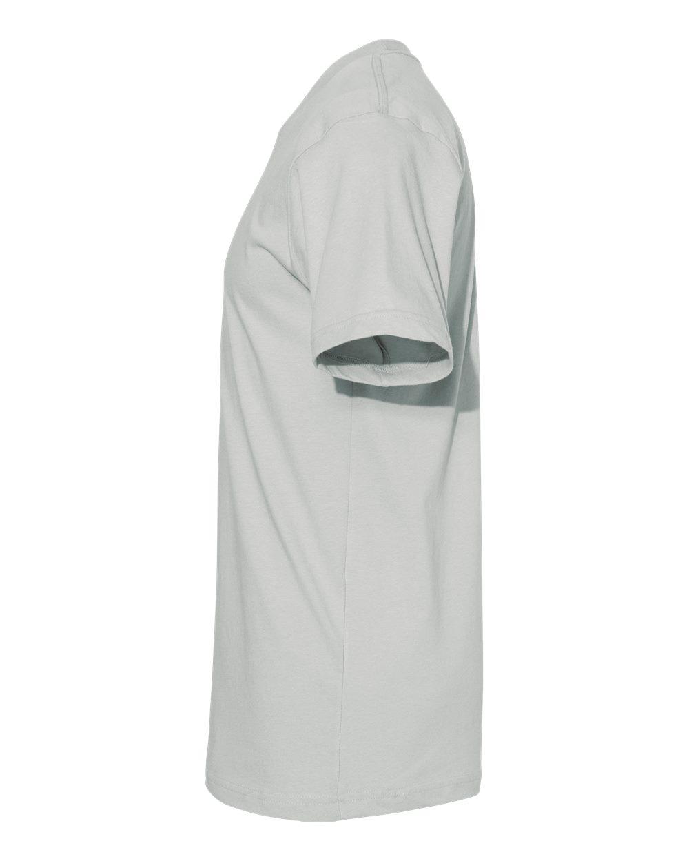 Left View of New Silver Fine Jersey Tee - 2001