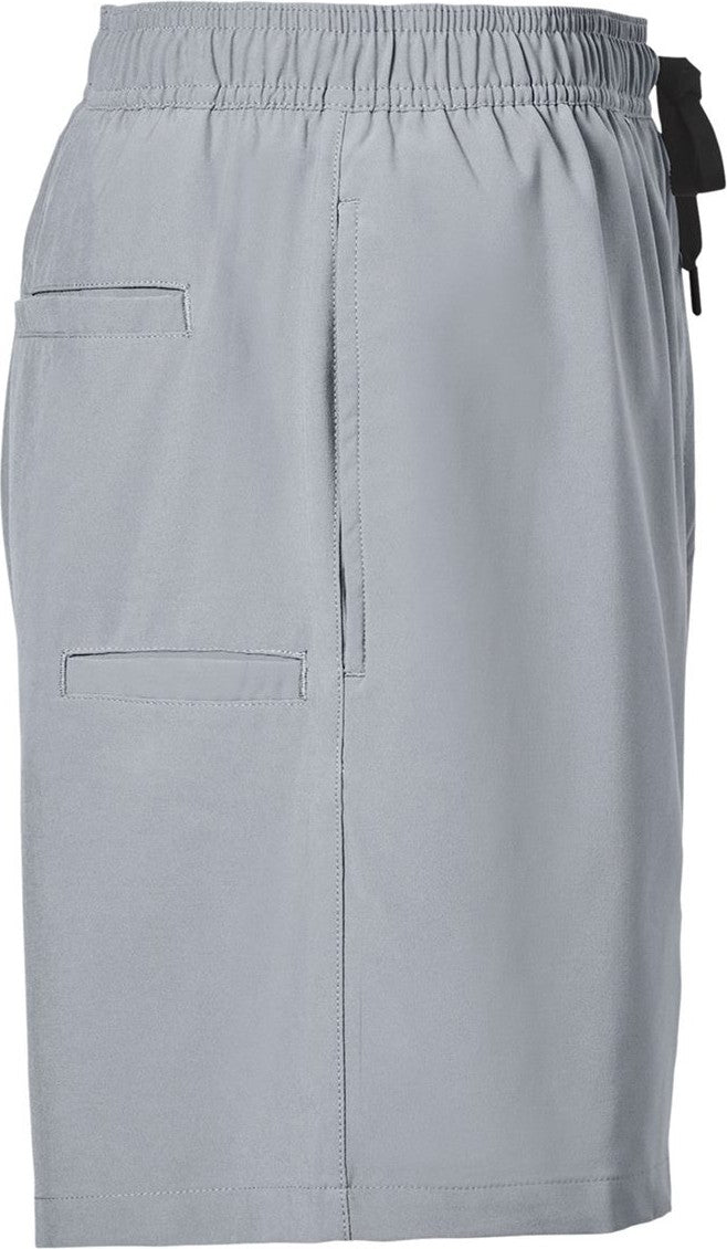 Left View of Night Owl Pursuit Volley Shorts - H200184