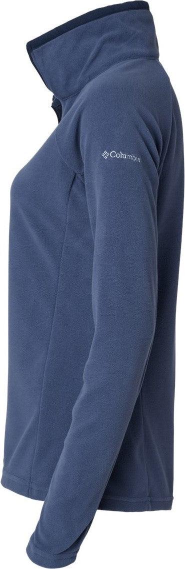 Left View of Nocturnal Women's Glacial™ IV Half-Zip Fleece Pullover - 212495