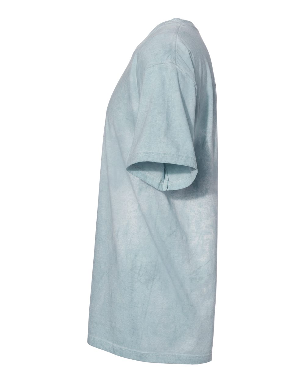 Left View of Ocean Colorblast™ Heavyweight T-Shirt - 1745