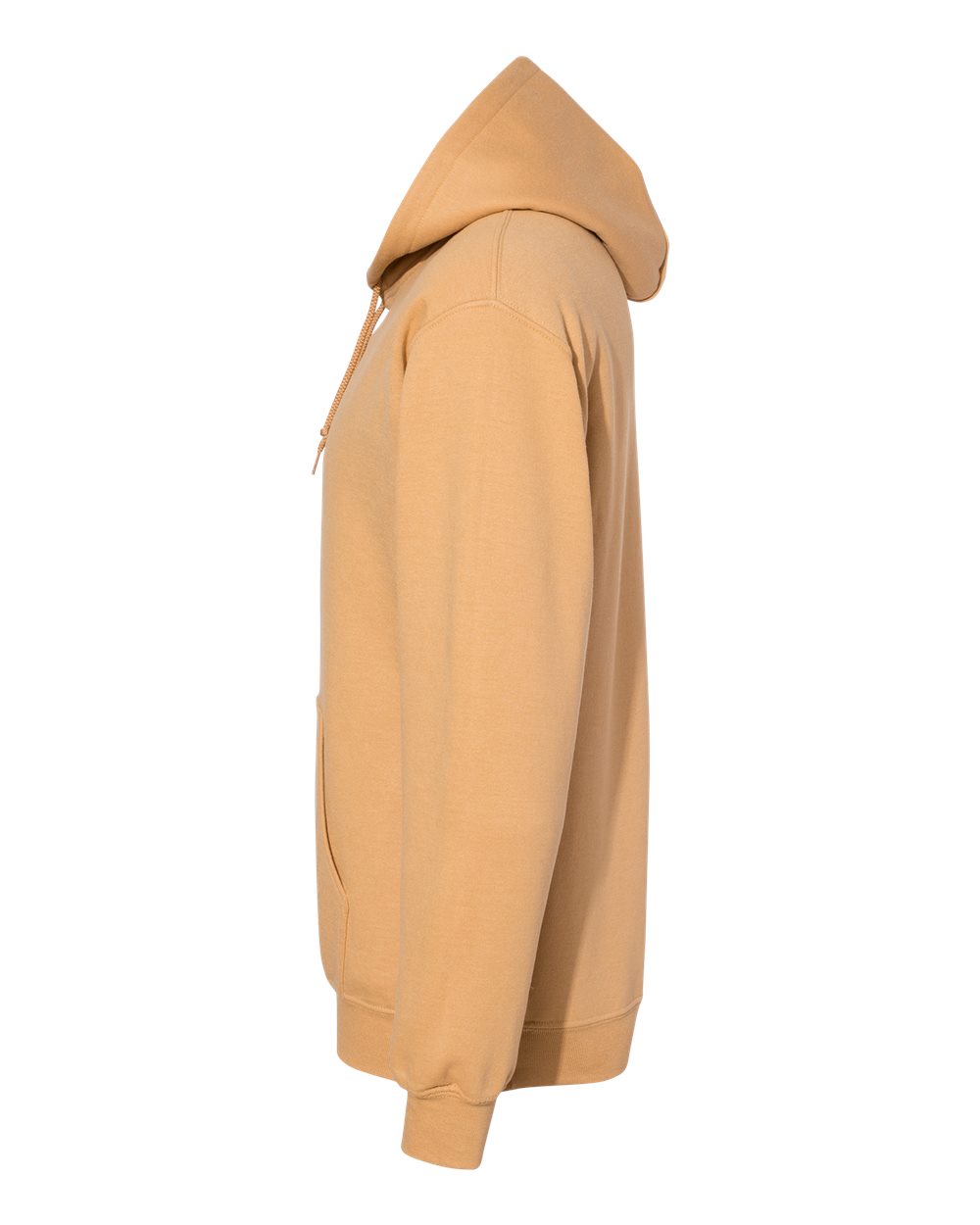 Left View of Old Gold Heavy Blend™ Hooded Sweatshirt - 18500