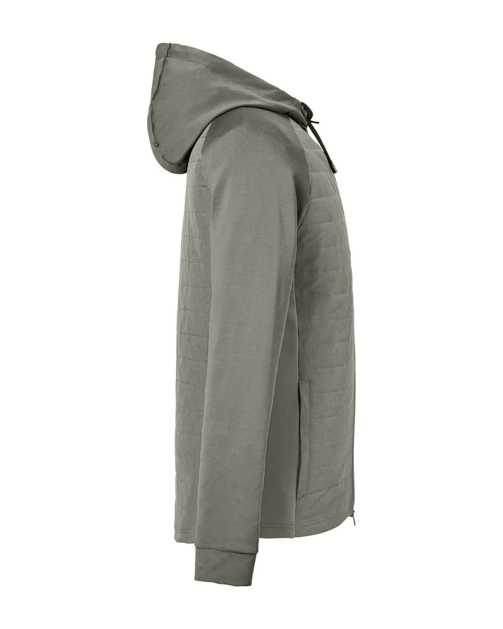 Left View of Olive Grey Coleman Jacket - SWCJ600