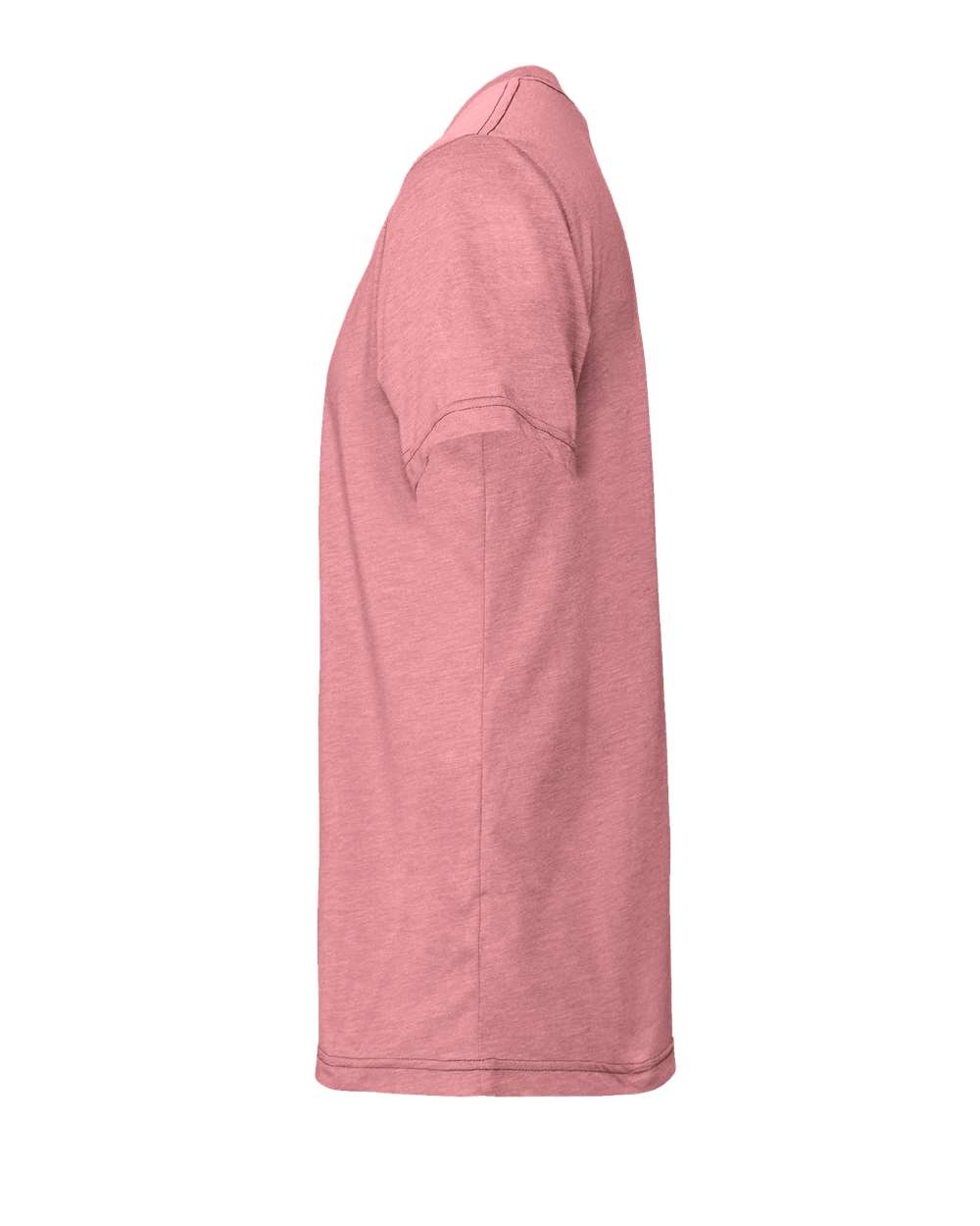 Left View of Orchid Triblend Triblend Tee - 3413