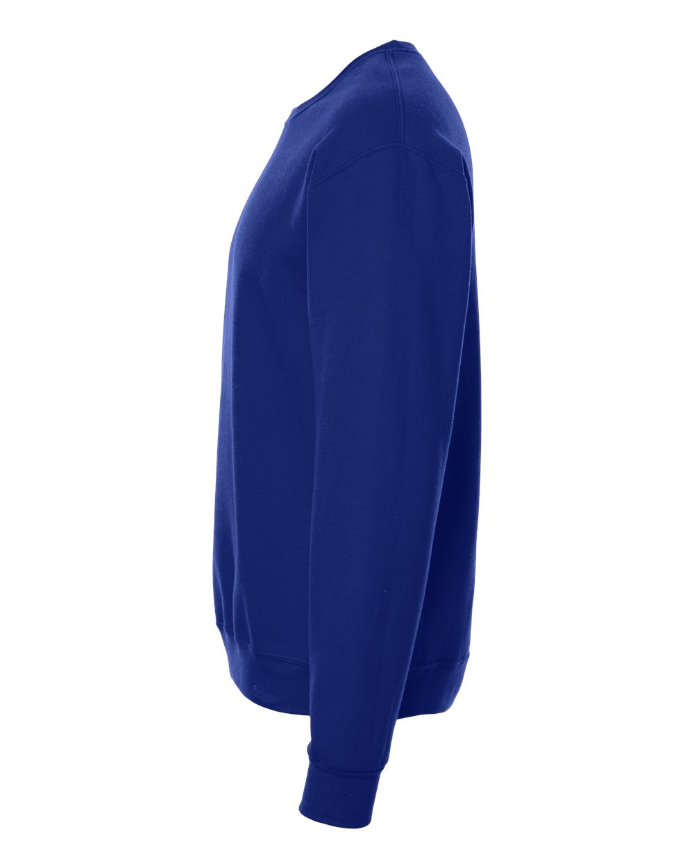 Left View of Orchid Ultimate CVC Crewneck Sweatshirt - IC48MR