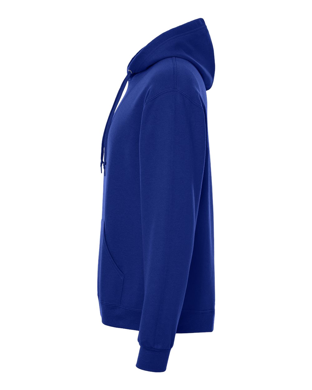 Left View of Orchid Ultimate CVC Hooded Sweatshirt - IC49MR