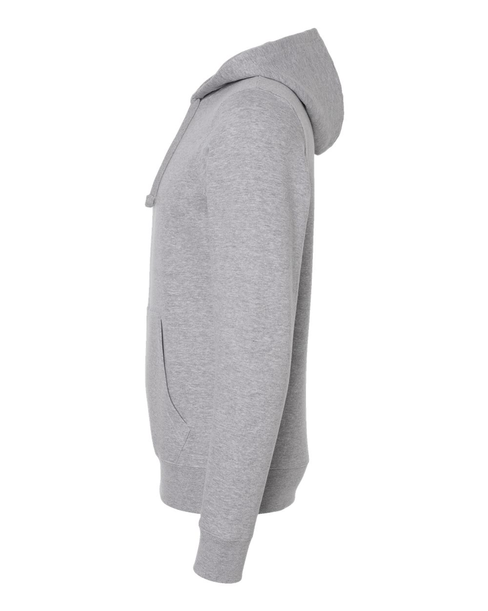 Left View of Oxford BTB Fleece Hooded Sweatshirt - 8720