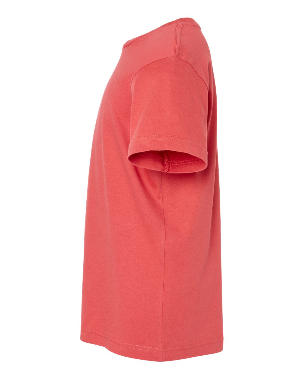 Left View of Passionfruit Youth Fine Jersey Tee - 6101