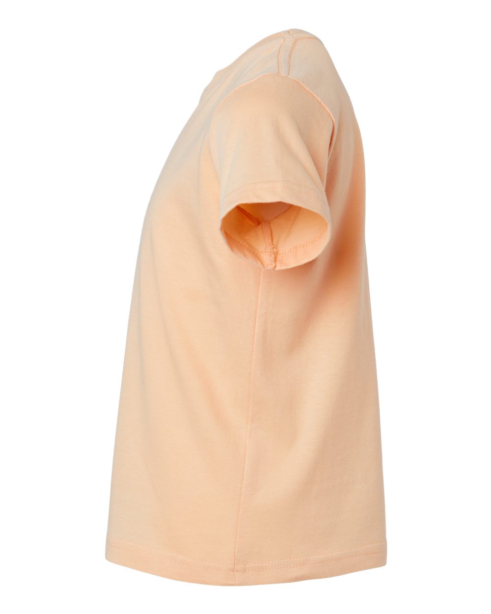 Left View of Peachy Toddler Fine Jersey Tee - 3321