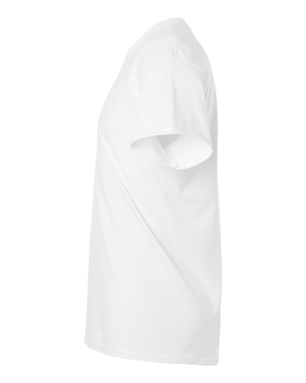 Left View of PFD White Ultra Cotton® T-Shirt - 2000