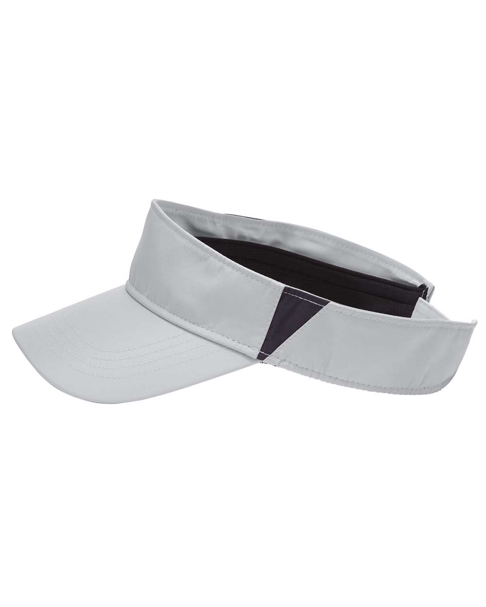 Left View of Platinum/ Carbon Drive Performance Visor - CE002