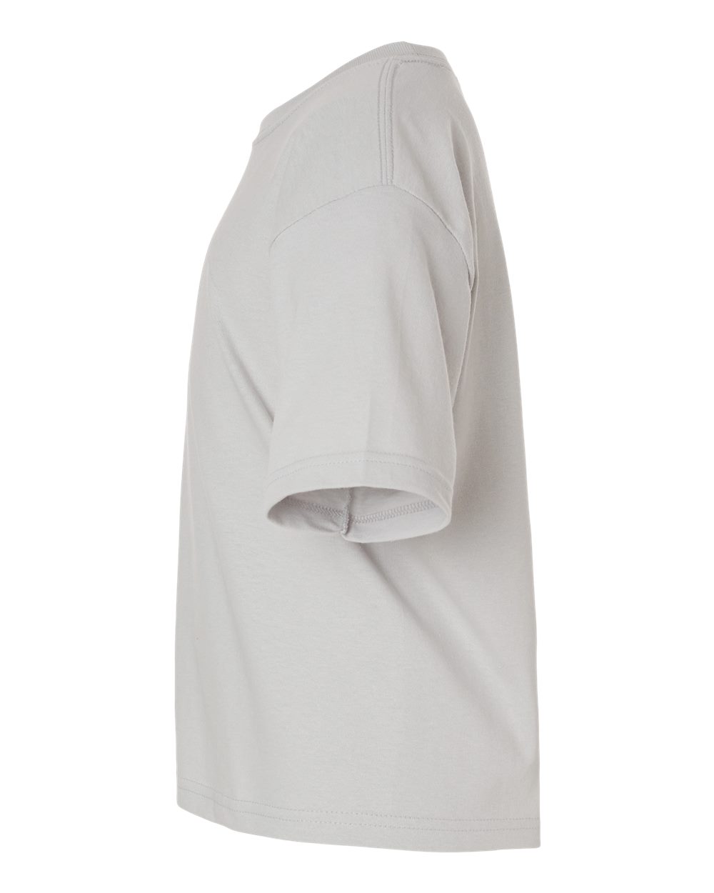 Left View of Platinum Youth Gold Soft Touch T-Shirt - 4850