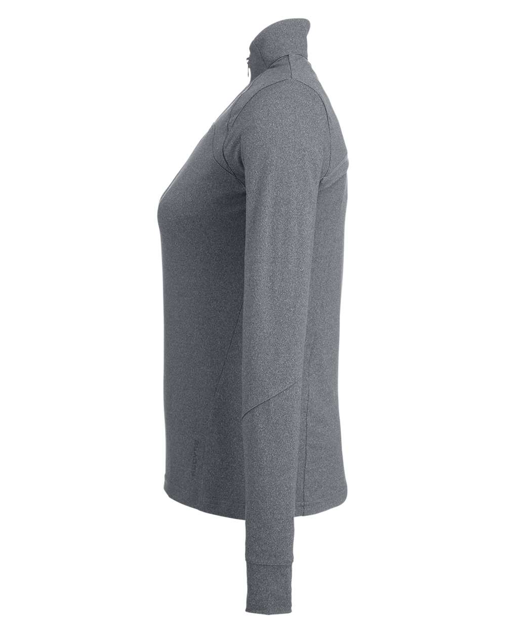 Left View of Polar Frost Women's Spyre Quarter-Zip Pullover - S17917