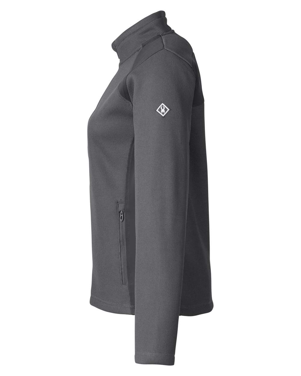 Left View of Polar Women's Constant Canyon Full-Zip Sweatshirt - S17937