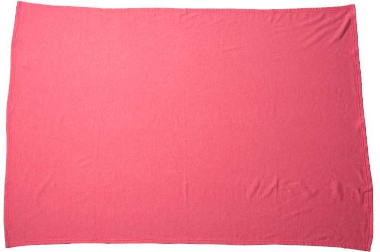 Left View of Pomegranate Special Blend Blanket - INDBKTSB