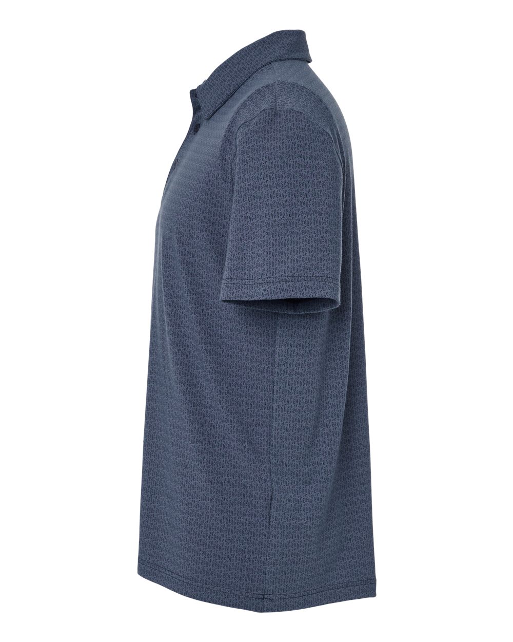 Left View of Preloved Ink Printed Blend Polo - A702