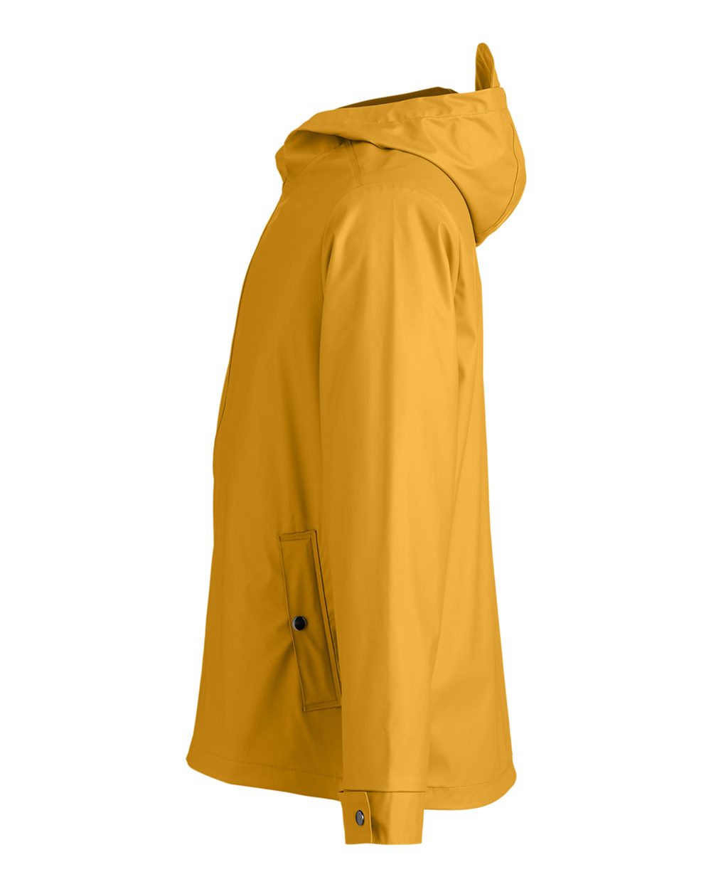 Left View of Prescott Yellow Unisex New Classics® Prescott Rain Jacket - DG720